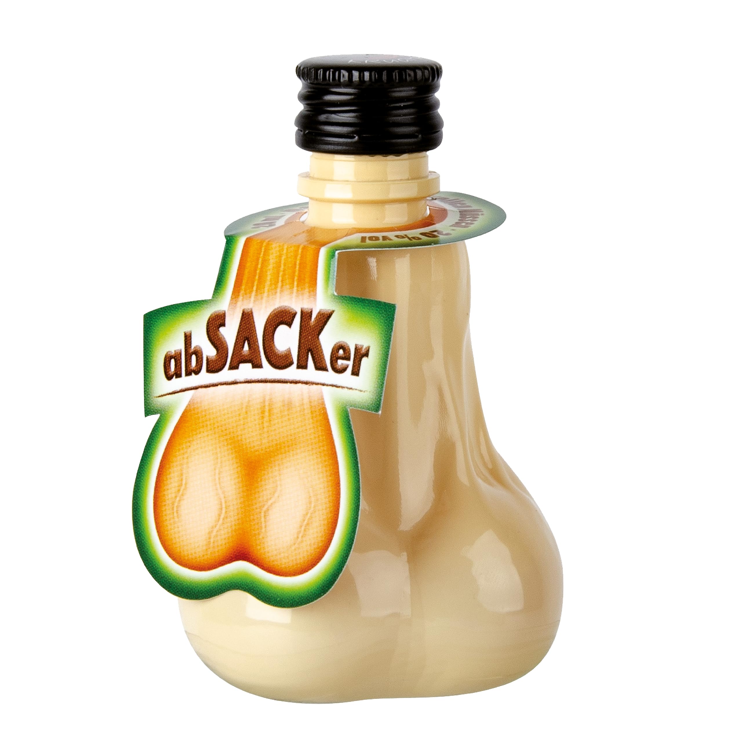 Krugmann abSACKer Haselnuss-Likör 20% Vol. 12x0,02l PET — Piscosaveur