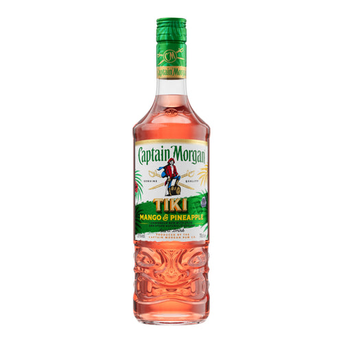 Captain Morgan Tiki Mango & Pineapple Flavour Spirit Drink 25% Vol. 0, — Piscosaveur