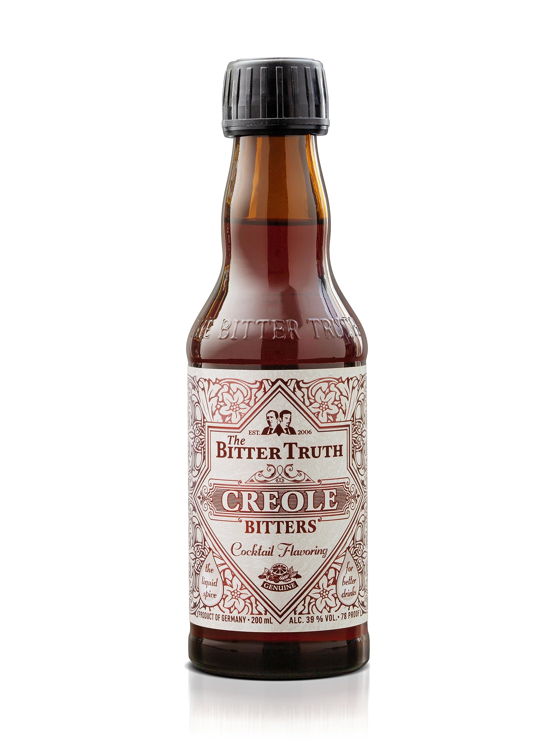 The Bitter Truth Creole Bitters 39% Vol. 0,2l — Piscosaveur